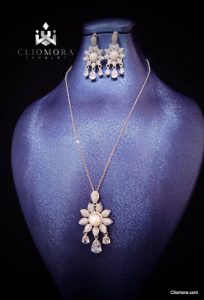 Jewelry Set Impressive Cliomora CZ Cubic Zirconia ZKS44