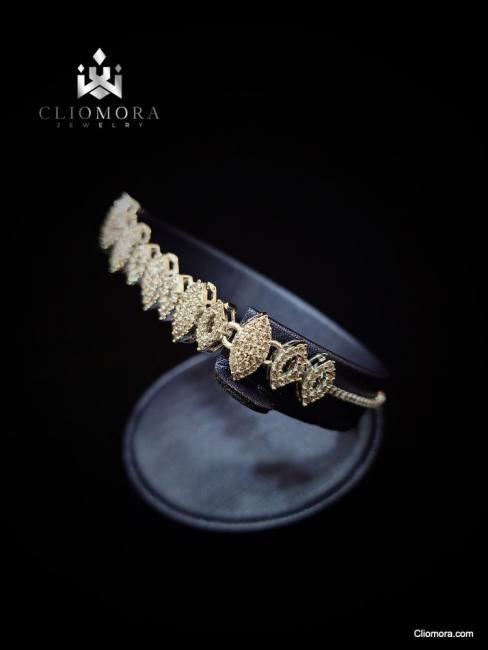 Fantastic bracelet new cliomora cz