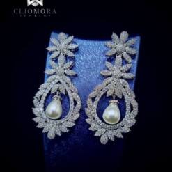 Fanciful Earring Extravagant Cliomora Cz Cubic Zirconia Zke32 7 From Turkey fanciful earring extravagant cliomora cz cubic zirconia zke32