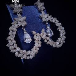 Fantastical Earring Poetic Cliomora Cz Cubic Zirconia Zke31 4 From Turkey fantastical earring poetic cliomora cz cubic zirconia zke31