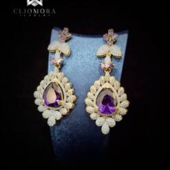 Unbelievable Earring Incredible Cliomora Cz Cubic Zirconia Zke30 13 From Turkey unbelievable earring incredible cliomora cz cubic zirconia zke30