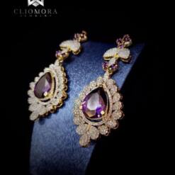 Unbelievable Earring Incredible Cliomora Cz Cubic Zirconia Zke30 9 From Turkey unbelievable earring incredible cliomora cz cubic zirconia zke30