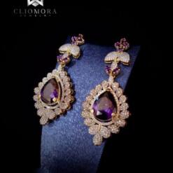 Unbelievable Earring Incredible Cliomora Cz Cubic Zirconia Zke30 8 From Turkey unbelievable earring incredible cliomora cz cubic zirconia zke30