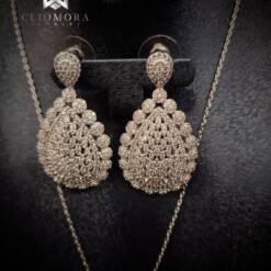 Ritzy Cliomora Set Cz Cubic Zirconia Zks90 6 From Turkey ritzy cliomora set cz cubic zirconia zks90