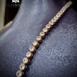Elegant Necklace Glorious Cliomora Cz Cubic Zirconia Zkn27 7 From Turkey elegant necklace glorious cliomora cz cubic zirconia zkn27