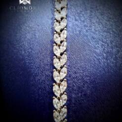 Collier attrayant et charmant, cliomora cz, zircone cubique zkn26