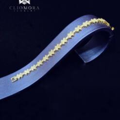 Lustrous Bracelet Striking Cliomora Cz Cubic Zirconia Zkb24 13 From Turkey lustrous bracelet striking cliomora cz cubic zirconia zkb24