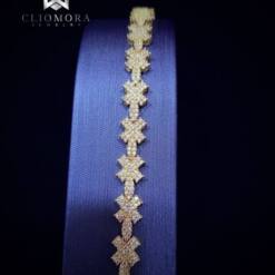 Lustrous Bracelet Striking Cliomora Cz Cubic Zirconia Zkb24 12 From Turkey lustrous bracelet striking cliomora cz cubic zirconia zkb24