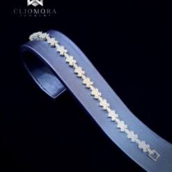 Lustrous Bracelet Striking Cliomora Cz Cubic Zirconia Zkb23 5 From Turkey lustrous bracelet striking cliomora cz cubic zirconia zkb23