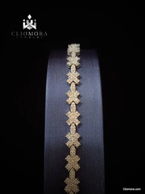 Lustrous Bracelet Striking Cliomora Cz Cubic Zirconia Zkb23 lustrous bracelet striking cliomora cz cubic zirconia zkb23