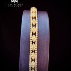 extraordinaria pulsera brillante cliomora cz cubic zirconia zkb20