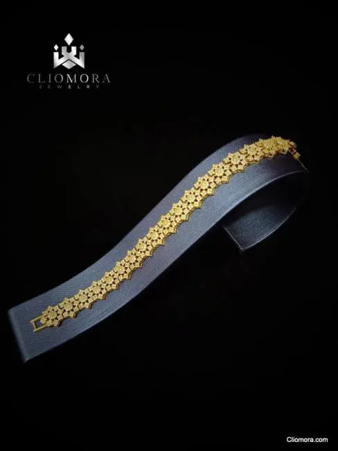 impressive bracelet stunning cliomora cz cubic zirconia zkb16