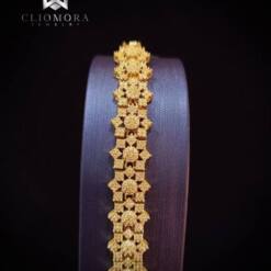 impresionante pulsera impresionante cliomora cz cubic zirconia zkb16