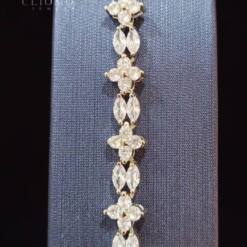 Delicate Bracelet Stylized Cliomora Cz Cubic Zirconia Zkb15 11 From Turkey classic bracelet brilliant cliomora cz cubic zirconia zkb14