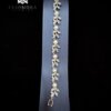 shining bracelet grand cliomora cz cubic zirconia zkb12