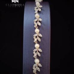 shining bracelet grand cliomora cz cubic zirconia zkb12