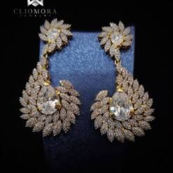 Luxurious Earnings Brilliant Cliomora Cz Cubic Zirconia Zke10 6 From Turkey luxurious earnings brilliant cliomora cz cubic zirconia zke10