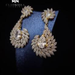 Luxurious Earnings Brilliant Cliomora Cz Cubic Zirconia Zke10 5 From Turkey luxurious earnings brilliant cliomora cz cubic zirconia zke10