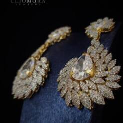 lujosas ganancias brillantes cliomora cz cubic zirconia zke10