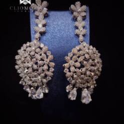 Scintillating Earnings Stylish Cliomora Cz Cubic Zirconia Zke9 8 From Turkey scintillating earnings stylish cliomora cz cubic zirconia zke9