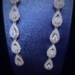 luxury earnings breathtaking cliomora cz cubic zirconia zke5