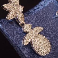 Posh Earnings Sensational Cliomora Cz Cubic Zirconia Zke4 5 From Turkey posh earnings sensational cliomora cz cubic zirconia zke4