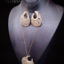 swanky cliomora set cz cubic zirconia zks89