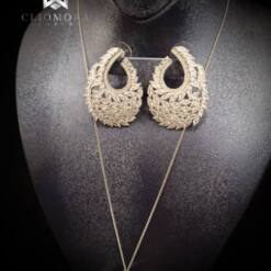 Swanky Cliomora Set Cz Cubic Zirconia Zks89 11 From Turkey swanky cliomora set cz cubic zirconia zks89