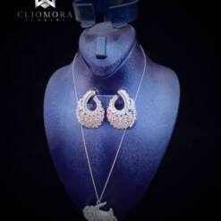 Swanky Cliomora Set Cz Cubic Zirconia Zks89 10 From Turkey swanky cliomora set cz cubic zirconia zks89