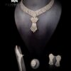 luxurious cliomora set cz cubic zirconia zks87