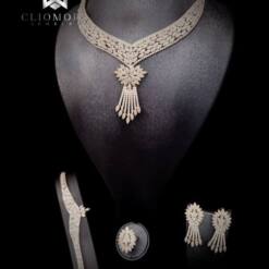 Luxurious Cliomora Set Cz Cubic Zirconia Zks87 20 From Turkey luxurious cliomora set cz cubic zirconia zks87