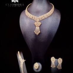 Luxurious Cliomora Set Cz Cubic Zirconia Zks87 19 From Turkey luxurious cliomora set cz cubic zirconia zks87