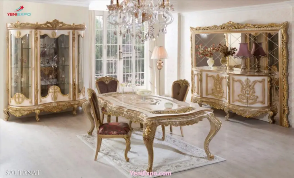 classical living and dining rooms