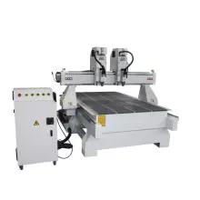 Independent 2 heads CNC Router Mac