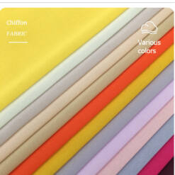 Chiffon Fabric 100% Polyester Multicolor For Women'S Dress 11 From Turkey chiffon fabric 100% polyester multicolor for women's dress