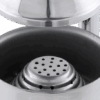 Exprimidor de frutas manual de acero inoxidable uso comercial y doméstico 10-11 cm