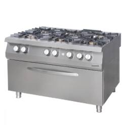 Commercial Gas Cooking Units 4, 6 Open Burners And Oven For Restaurants 4 From Turkey commercial gas cooking units 4, 6 open burners and oven for restaurants