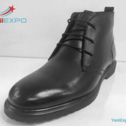 flat ankle men boots wholesale fashion turkish shoes genuine leather lace up winter warm 38-45