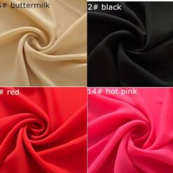 Pearl Chiffon Fabric 150 Cm Width 100D 11 From Turkey pearl chiffon fabric 150 cm width 100d
