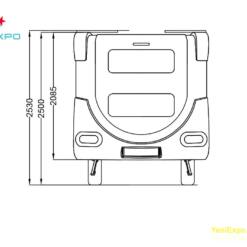 2022 Trailer Caravan Camper Ns 4090 Basicline New 23 From Turkey 2022 trailer caravan camper ns 4090 basicline new