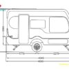 2022 Ремарке Караван Кемпер Ns 4090 Smartline Нов 63 От Турция 2022 г. ремарке караван кемпер ns 4090 smartline ново