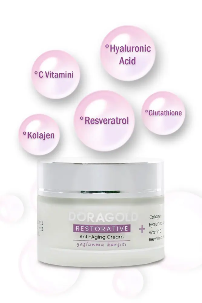 Anti Aging Cream NEW Doragold Restorative 30ml 3