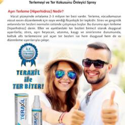 Teraxil Deodorant Antiperspirant Spray 50 Ml Strong Performance 7 From Turkey teraxil deodorant antiperspirant spray 50 ml strong performance