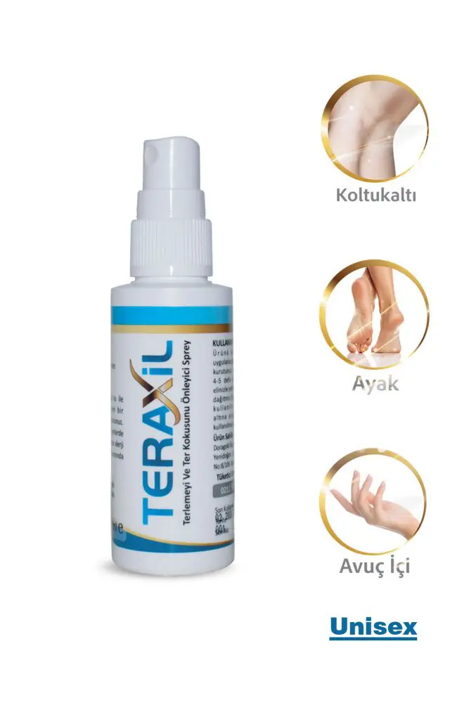 Teraxil Deodorant and Antiperspirant Spray 50 ml 4