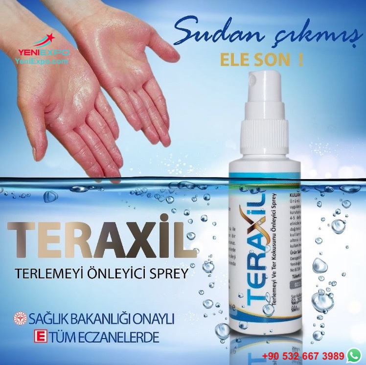 Teraxil Deodorant and Antiperspirant Spray 50 ml 5