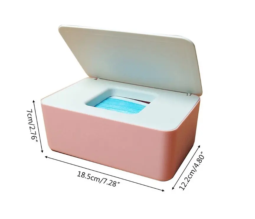 Wet Wipes Dispenser Holder Tissue Storage Box Case with Lid 13