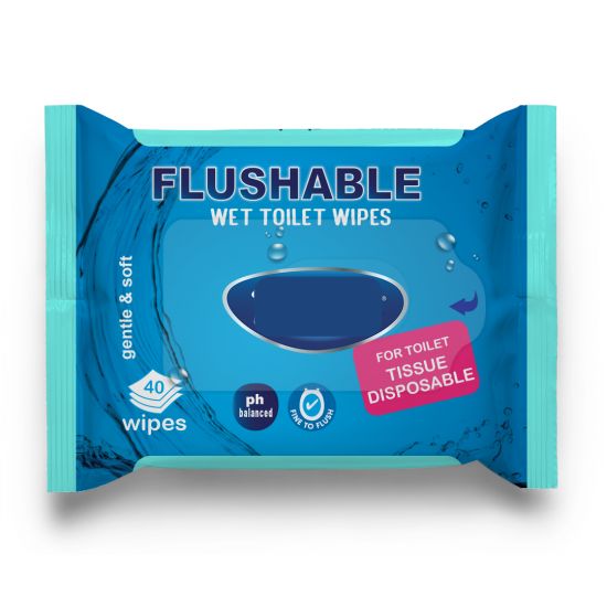 flushable wet wipes
