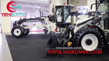 incredible earth moving equipment from hidromek, at the antalya construction show 2018 exporters