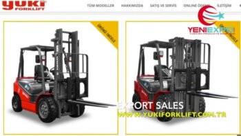 yeniexpo, yuki forklift'i bir türk üretici ve dünya çapında ihracatçıyla buluşturuyor