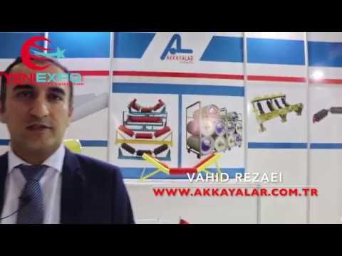 yeniexpo interview with eng  vahid rezaei of akkayalar konveyör at 2018 antalya construction machin